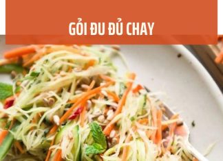 Gỏi đu đủ chay