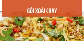 Gỏi xoài chay