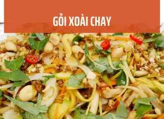 Gỏi xoài chay