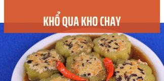 Khổ qua kho chay