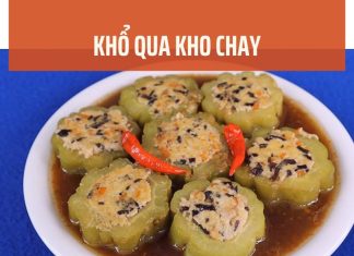 Khổ qua kho chay