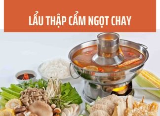 lẩu thập cẩm ngọt chay